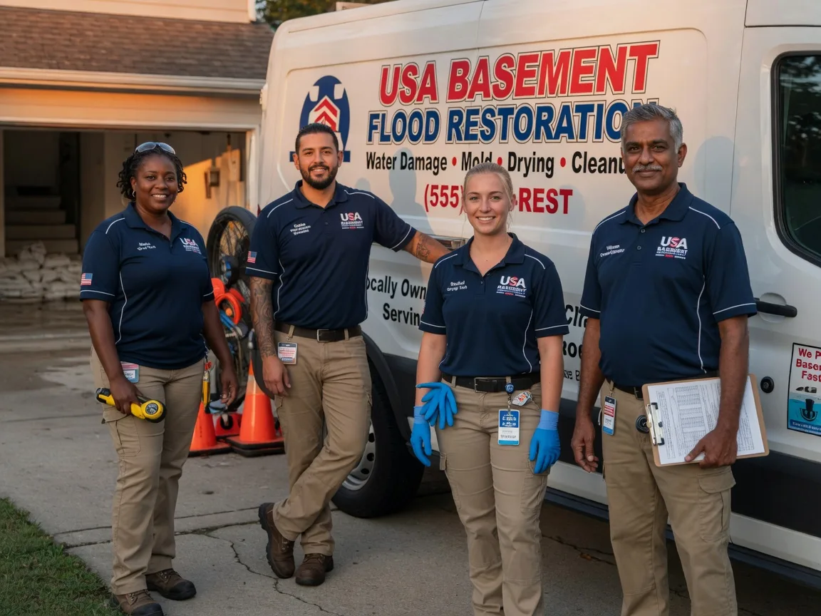 Basement Flood Cleanup company in Carlinville, IL